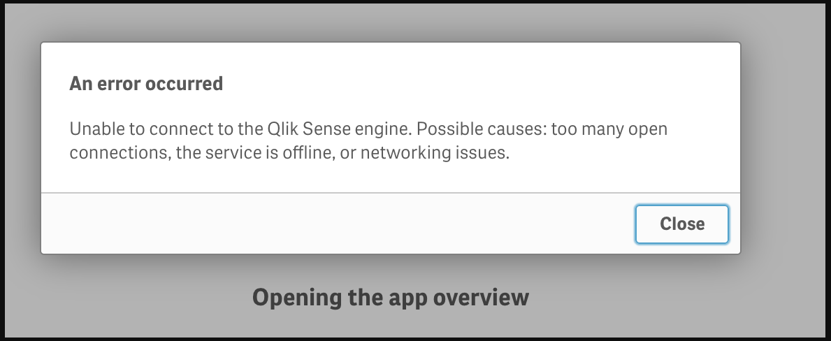 When Opening QlikSense hub it shows the Error mess... - Qlik Community ...