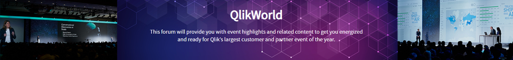 QlikWorld Forum