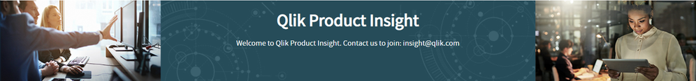 Qlik Product Insight Banner