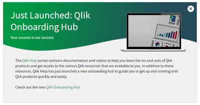 New to Qlik Sense Promo Card