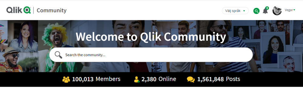 WOW!  We'be become over 100 000 members in our community