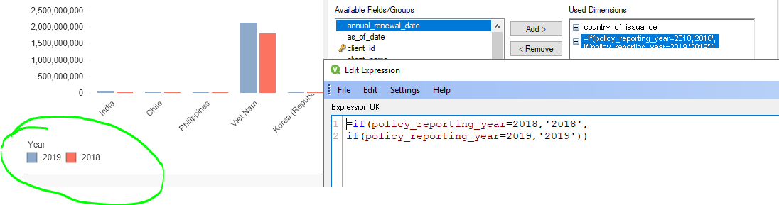 Solved: Position the legend in a bar chart - Qlik Community - 1720315