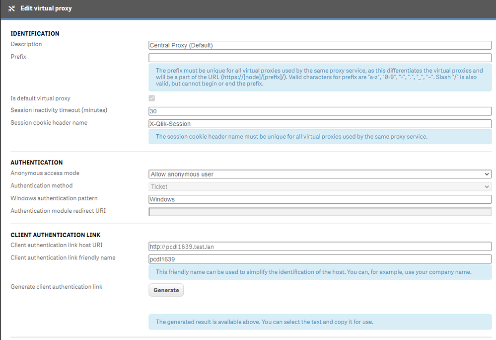 Hi, when I put Client authentication link host URI, i get QTProduct time out in the connection string. What am I doing wrong?