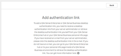 Configuring Qlik Sense Desktop authentication link - Qlik Community -  1715457