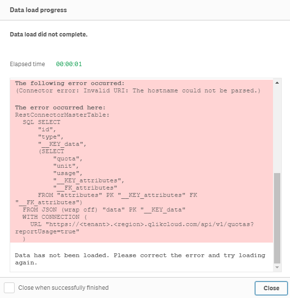 A few troubleshooting tips for the App Analyzer - Qlik Community - 1739285