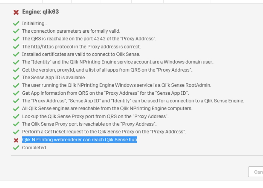 Solved: Help. Qlik Sense Enterprise Hub stuck at loading d - Qlik  Community - 1260931