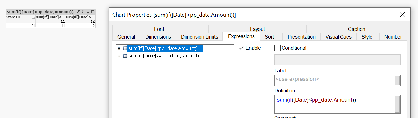 Solved: Chart expression with field from another table - Qlik Community ...
