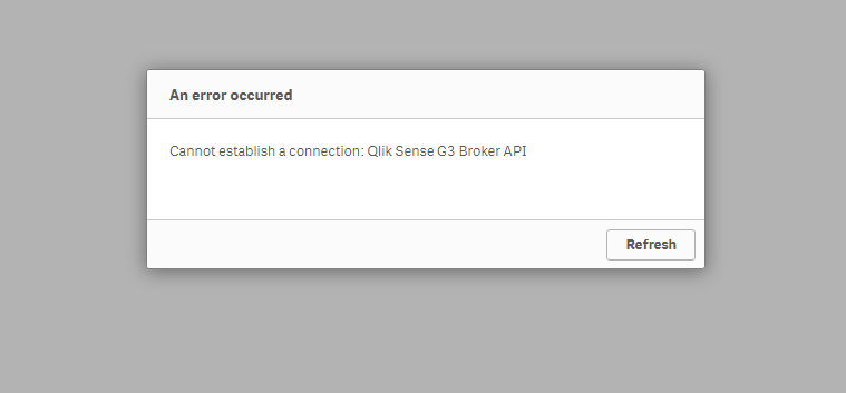 Cannot establish connection Qlik Sense G3 Broker API.png