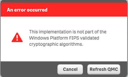 an error occured fips validated .png