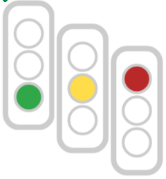 Is it possible to a traffic light indicator in... - Qlik Community - 1592399
