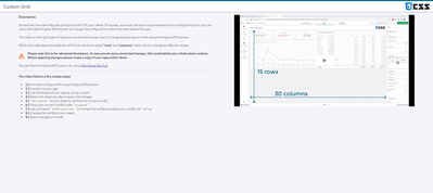 Custom Grid Layout