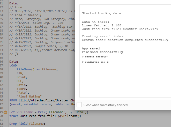 Solved: How to display the name of file being loaded - Qlik Community ...