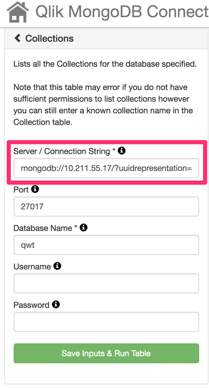 Qlik MongoDB Connect Connection String.png