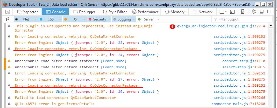 Creating connectors in Qlik Sense got stuck in a s... - Qlik Community ...