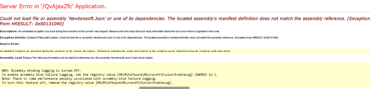 QV NP IIS On Demand Access Point Error Could Not Load file or assembly 'Newtonsoft.Json'.PNG