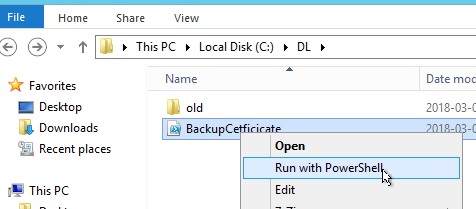 Run BackupCertificate ps1 with PowerShell.png