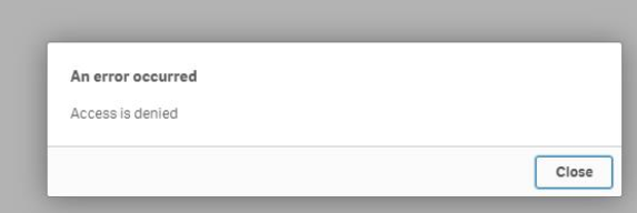 Section access in QlikSense - No access to app for... - Qlik Community ...