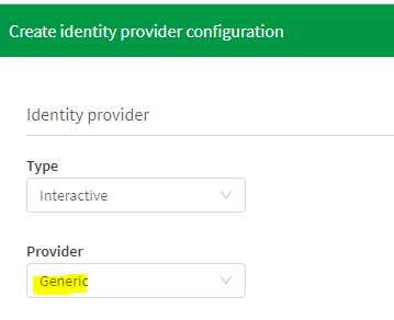 Create identiy  provider - generic.png