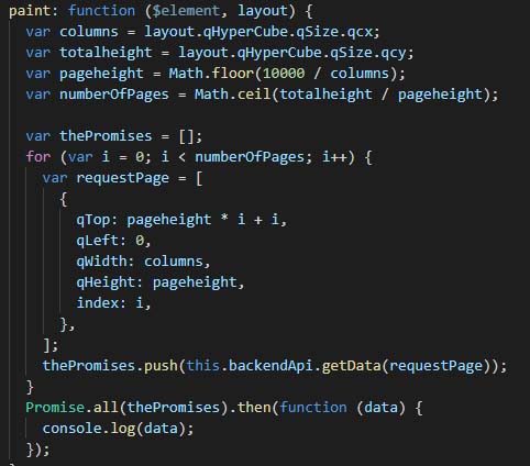 Solved: Building a JavaScript array by paging through Hype... - Qlik ...