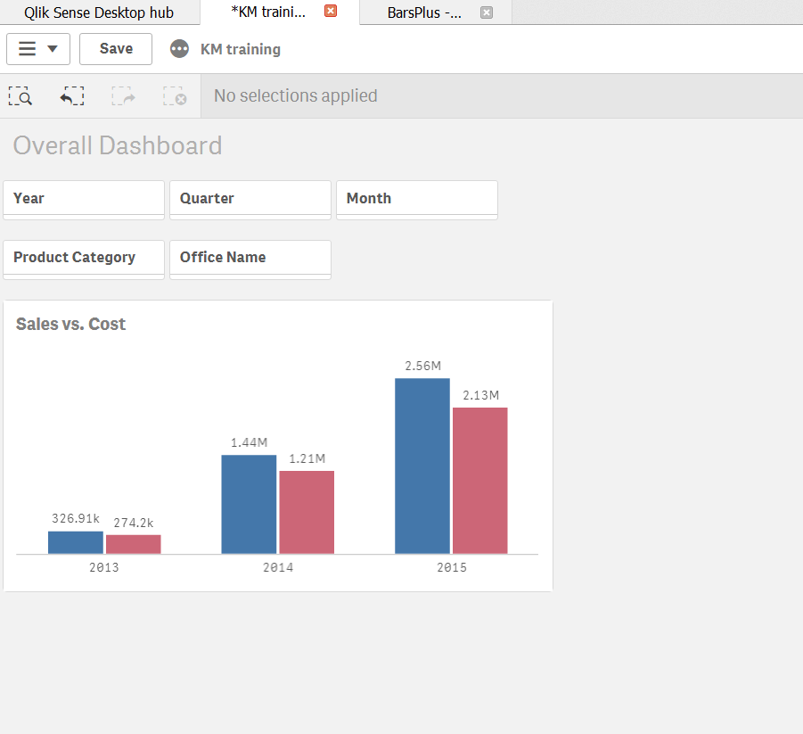 How to make my bar chart legend appear w/o enlargi... - Qlik Community ...