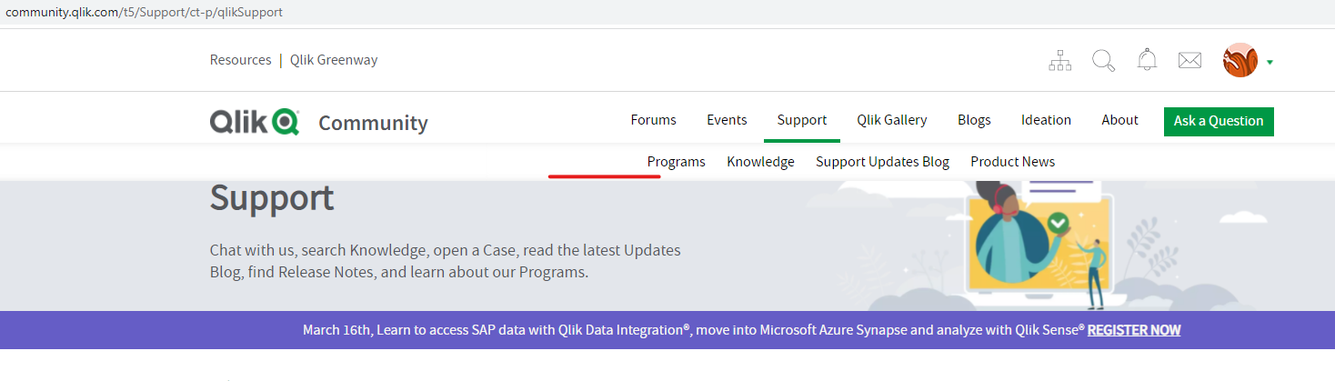 How to view cases in Support Portal - Qlik Community - 1717144