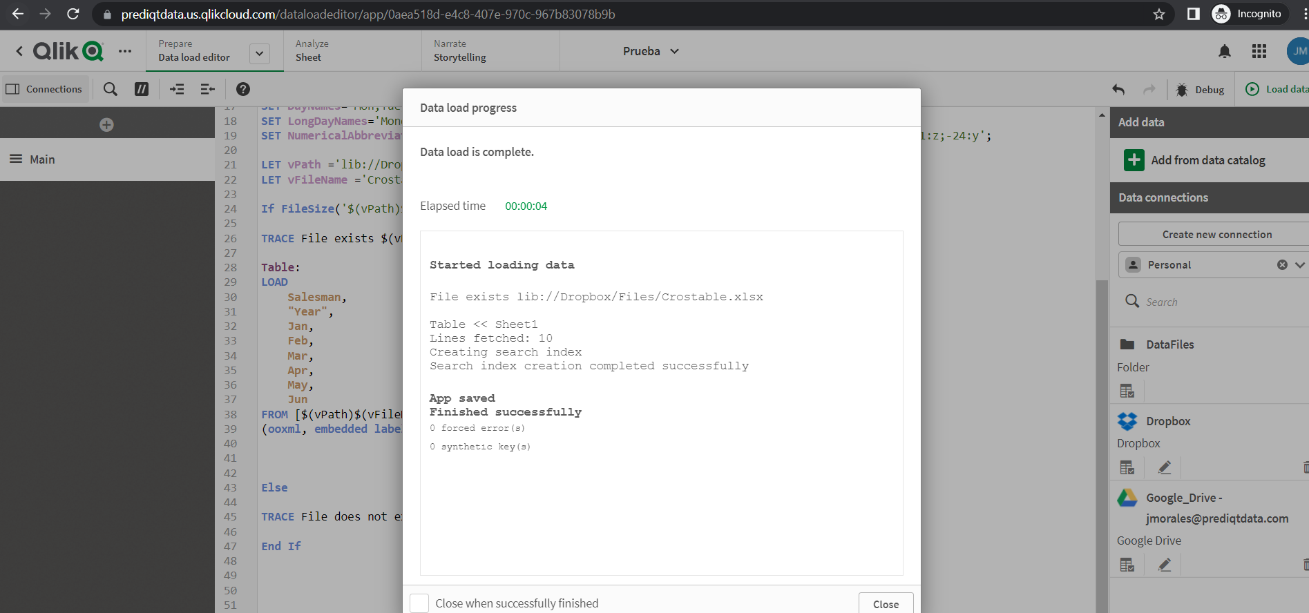 How do you check if a file exists in a LIB in load... - Qlik Community ...