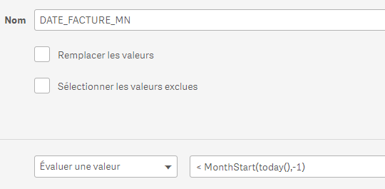 Solved: How to filter the dates for the last month in Qlik... - Qlik ...