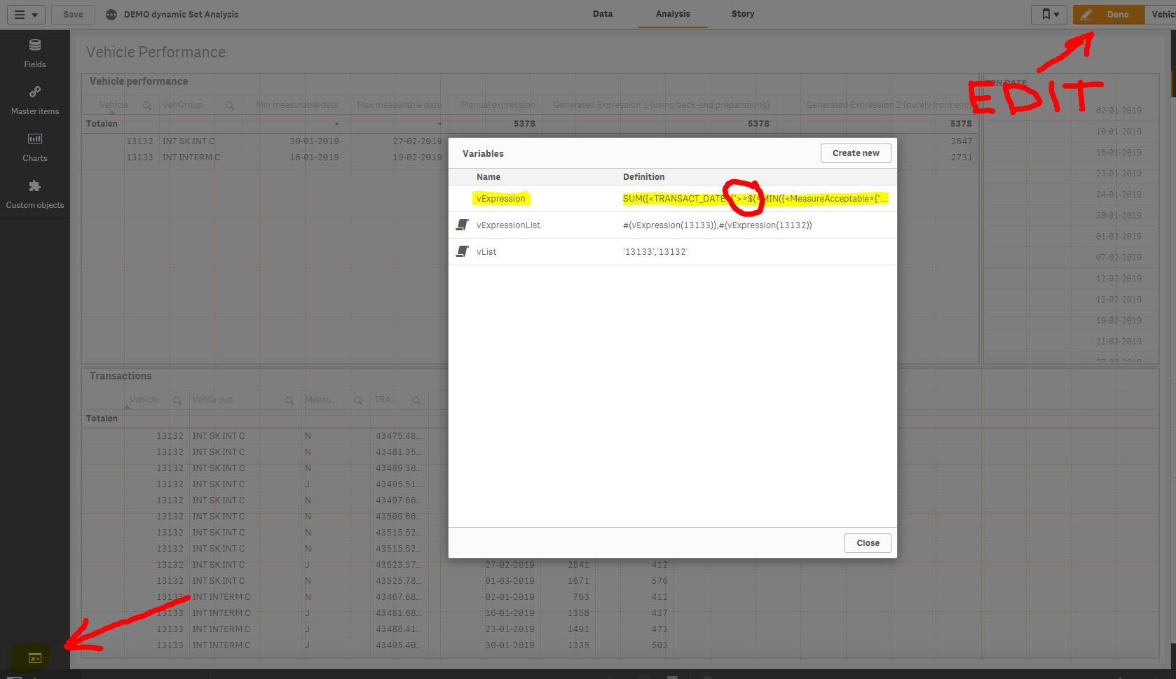 Solved: Set Analysis with multiple variables - Qlik Community - 1553714