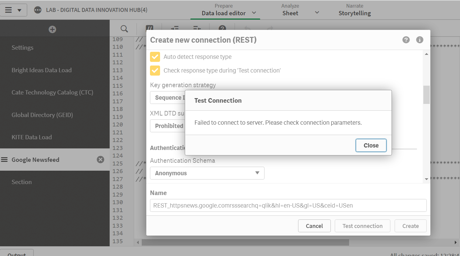 Rest connector to RSS feed - Qlik Community - 1955039