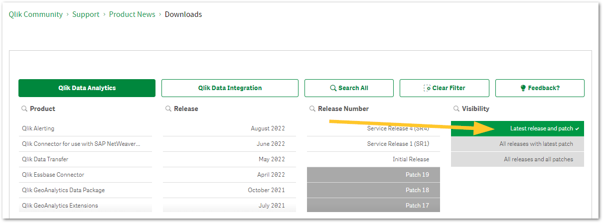 How to download Qlik Products - Qlik Community - 1906869