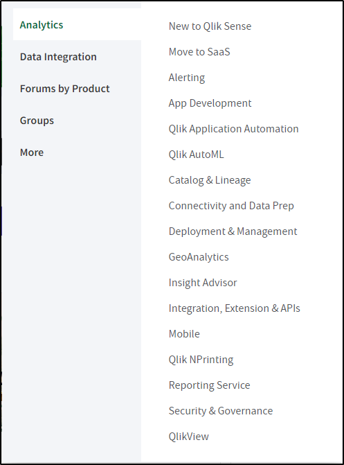 The New Qlik Community Header & Nav – What’s Chang... - Qlik Community ...