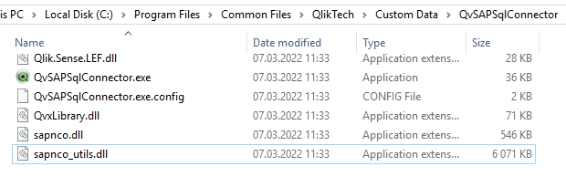 SAP Connector prerequisites - Qlik Community - 2005246