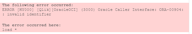 Using Oracle User Defined Functions in SQL - Qlik Community - 2008870