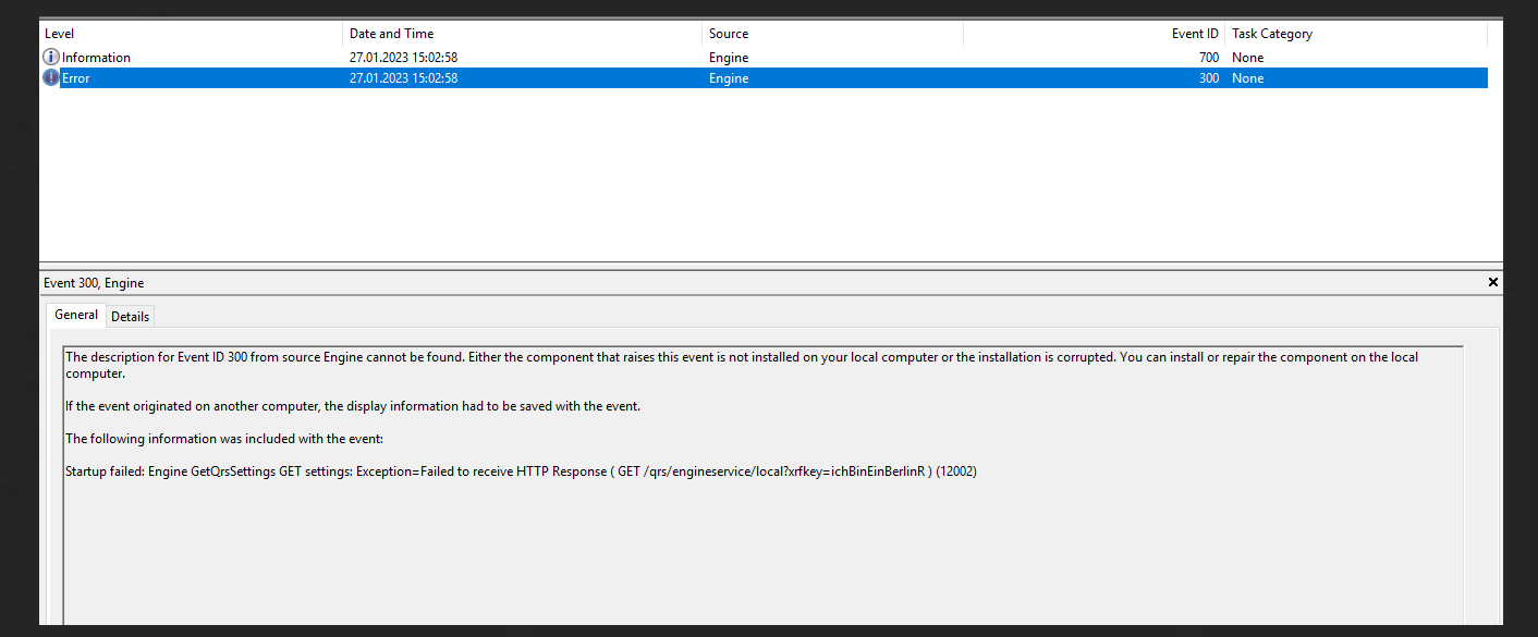 Qlik Sense Engine Service stops but engine.exe sti... - Qlik Community ...