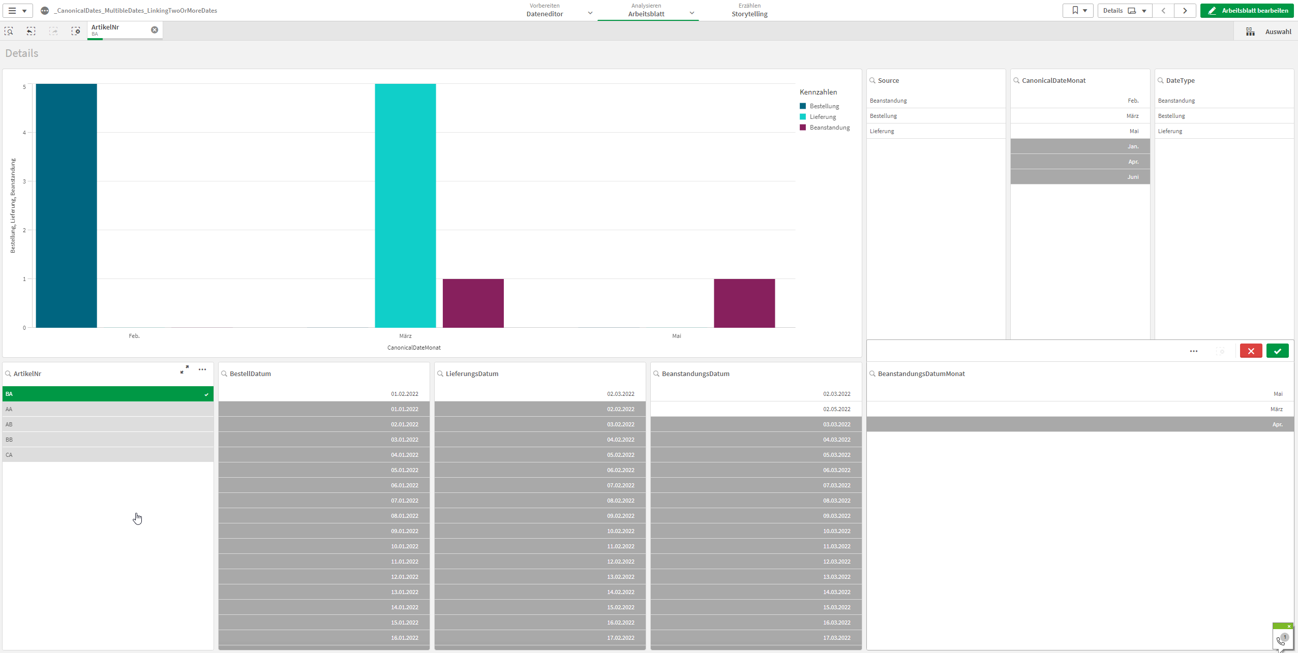 Solved: Canonical Dates - How to filter for "complaint dat... - Qlik ...